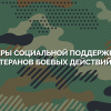 Социальная поддержка ветеранов боевых действий